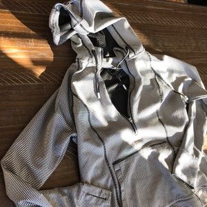 Tangerine half zip hoodie